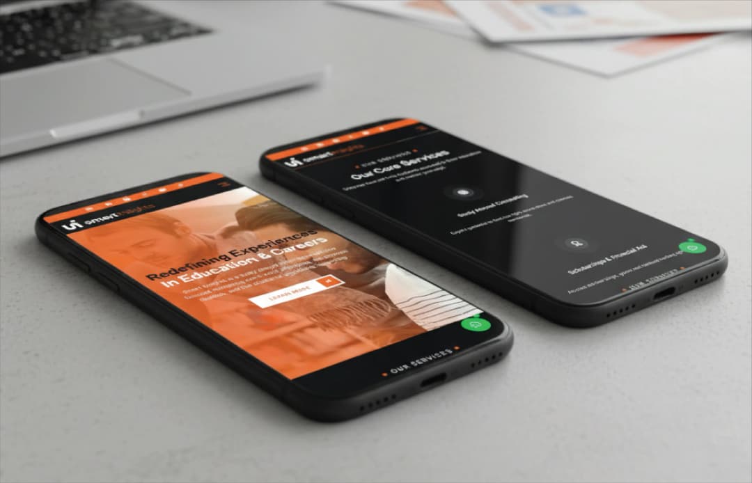 Smart Insights Website Launch: Building Credibility for a New Education Consultancy image 4